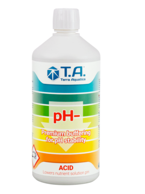 ver reductor de PH de Terra Aquiatica