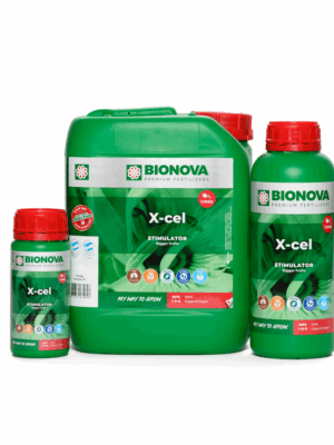 Bionova X-ceL es un estimulador de crecimiento y floración diseñado para sacar el máximo